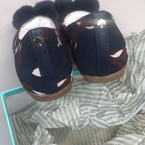 NWT,Kate Spade
Multicolor Ellen Fur Bow,navy multi - Picture 14 of 17